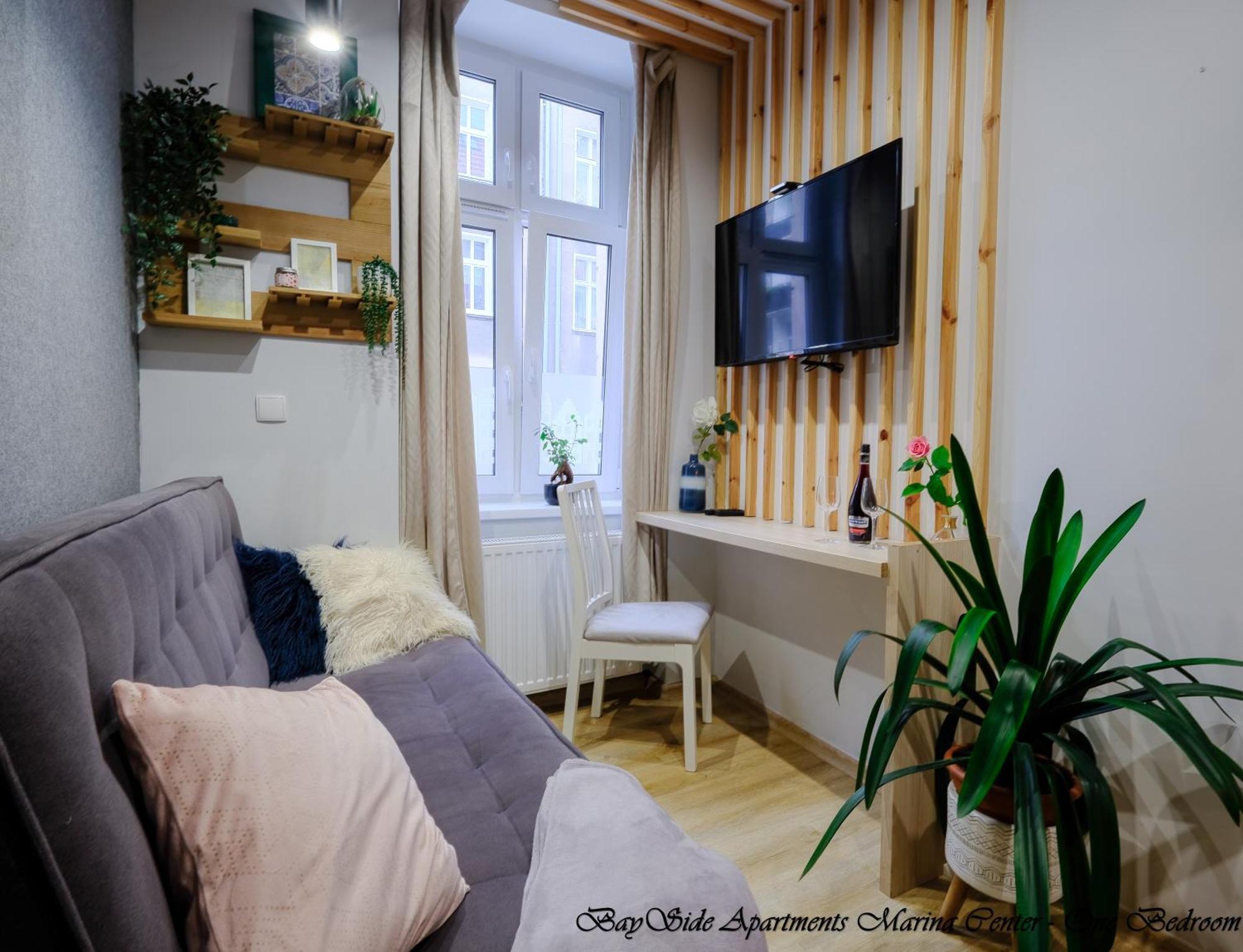 Bayside Apartments Marina Center Gdansk Bagian luar foto