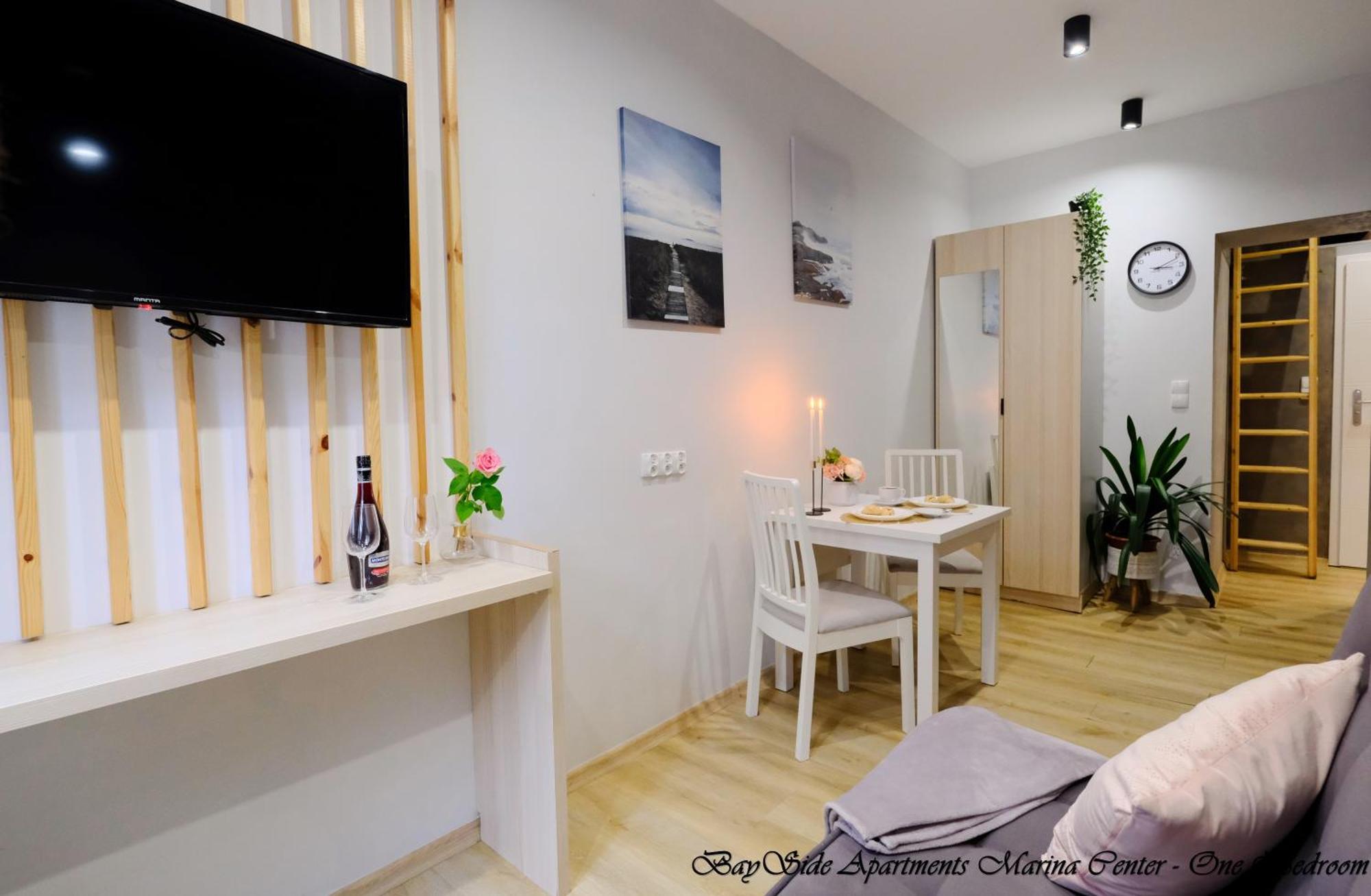Bayside Apartments Marina Center Gdansk Bagian luar foto