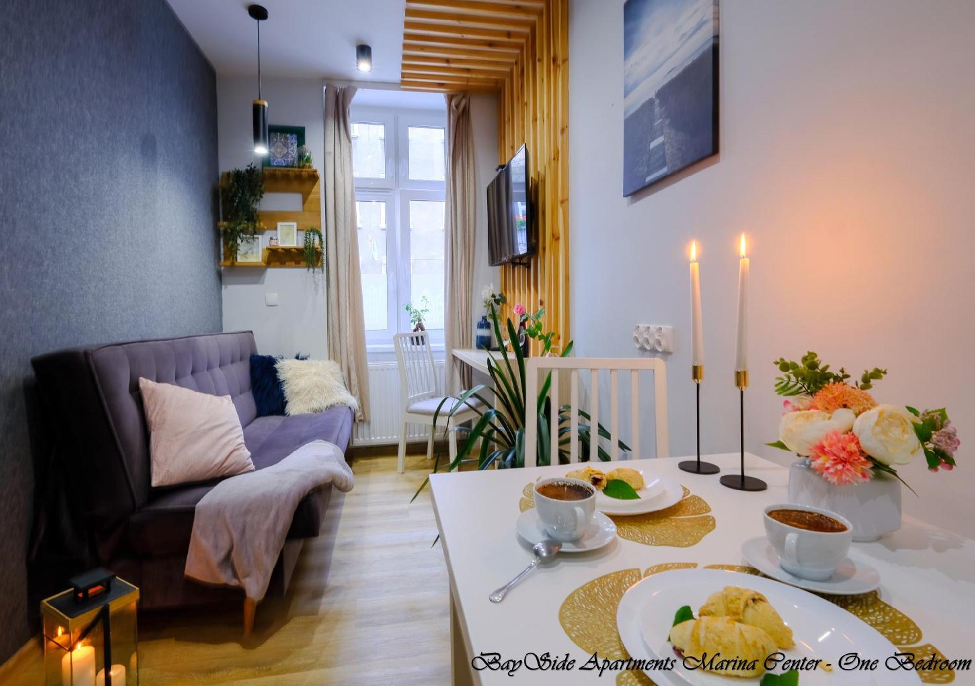 Bayside Apartments Marina Center Gdansk Bagian luar foto